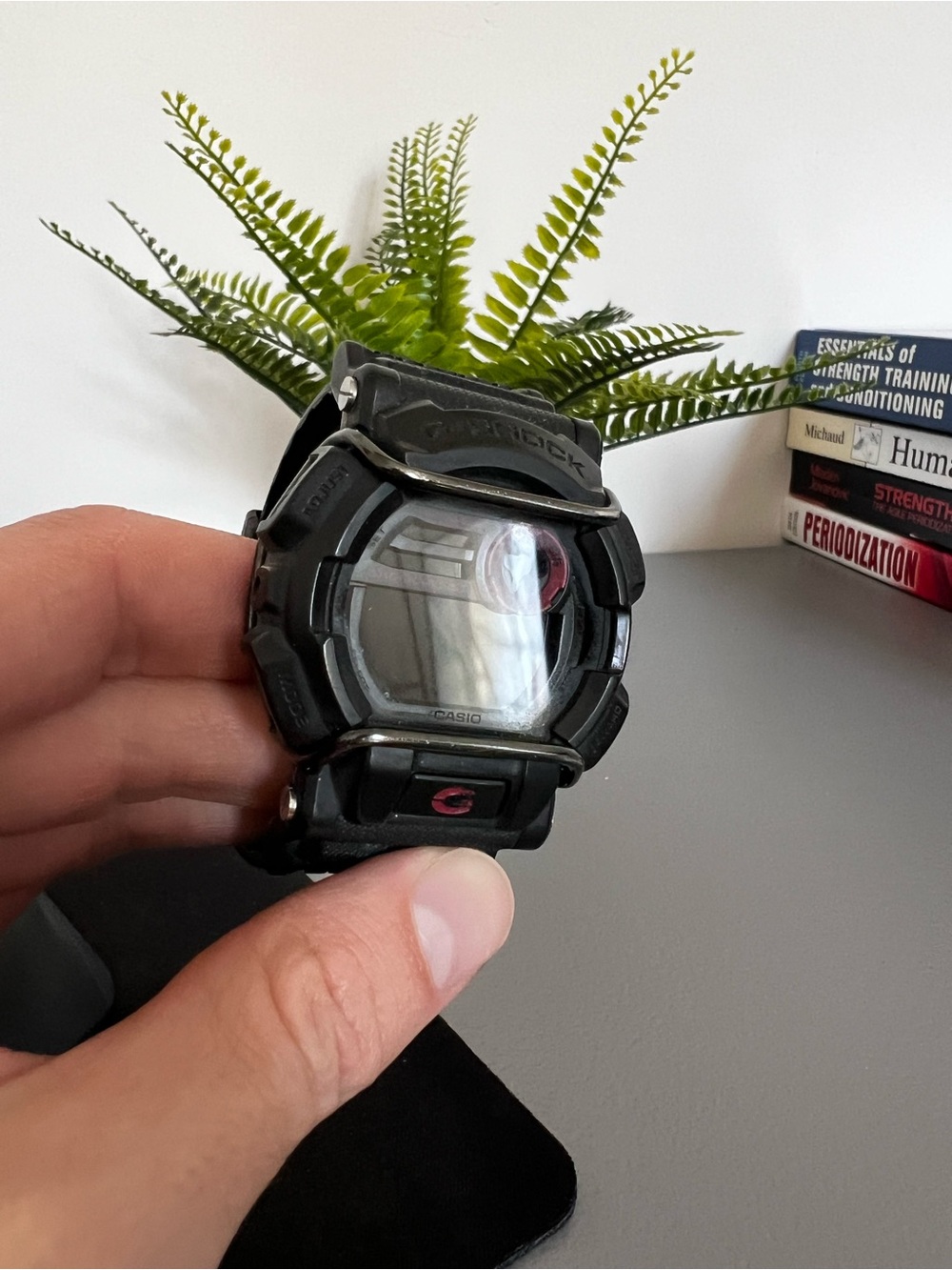 Casio G-Shock Black with Red Accent Digital Watch